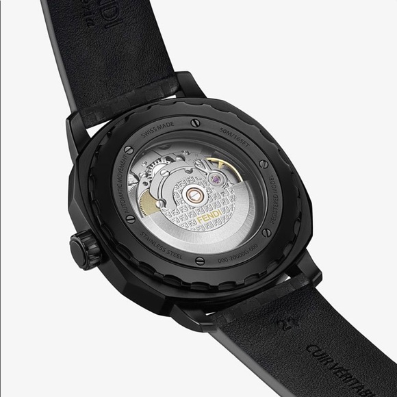 $2,800 Fendi Selleria Automatic Swiss Watch Rare
